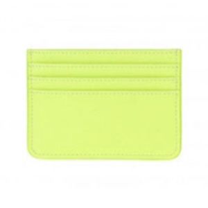 PREP OBSESSED Neon Yellow Cardholder Card Case Wallet